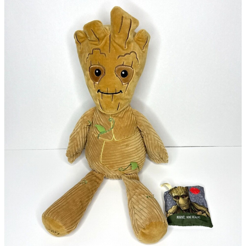 Scentsy Marvel Groot Buddy Plush 18” Guardians Galaxy Nine Realms Scent Pak